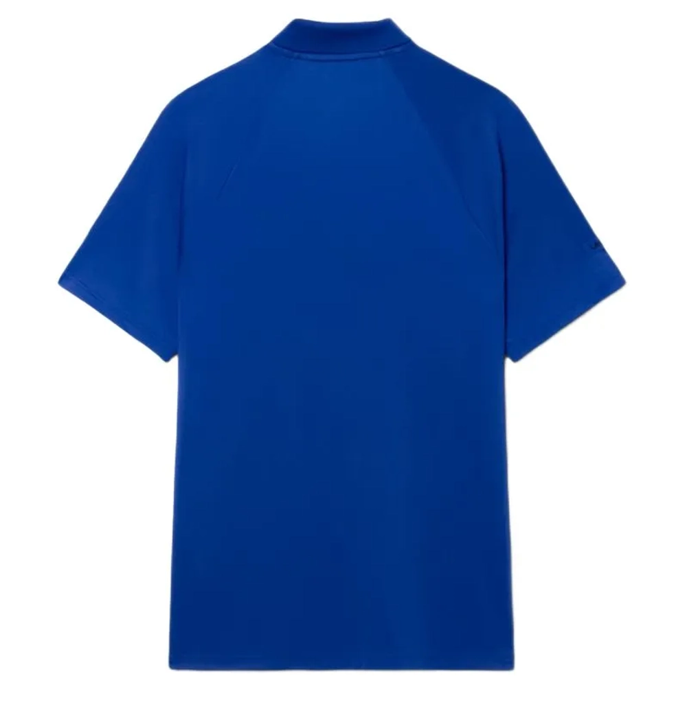 Мужское теннисное поло Lacoste Tennis x Daniil Medvedev - gentian blue