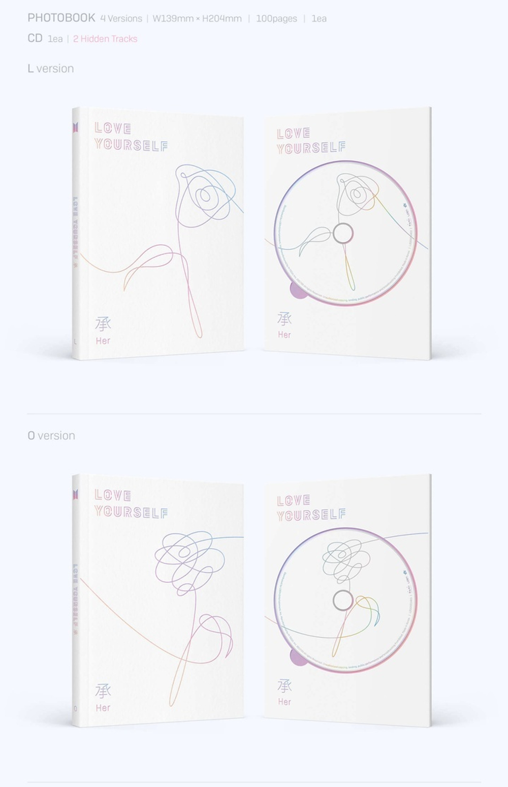 [Альбом] BTS - LOVE YOURSELF 承 'Her'