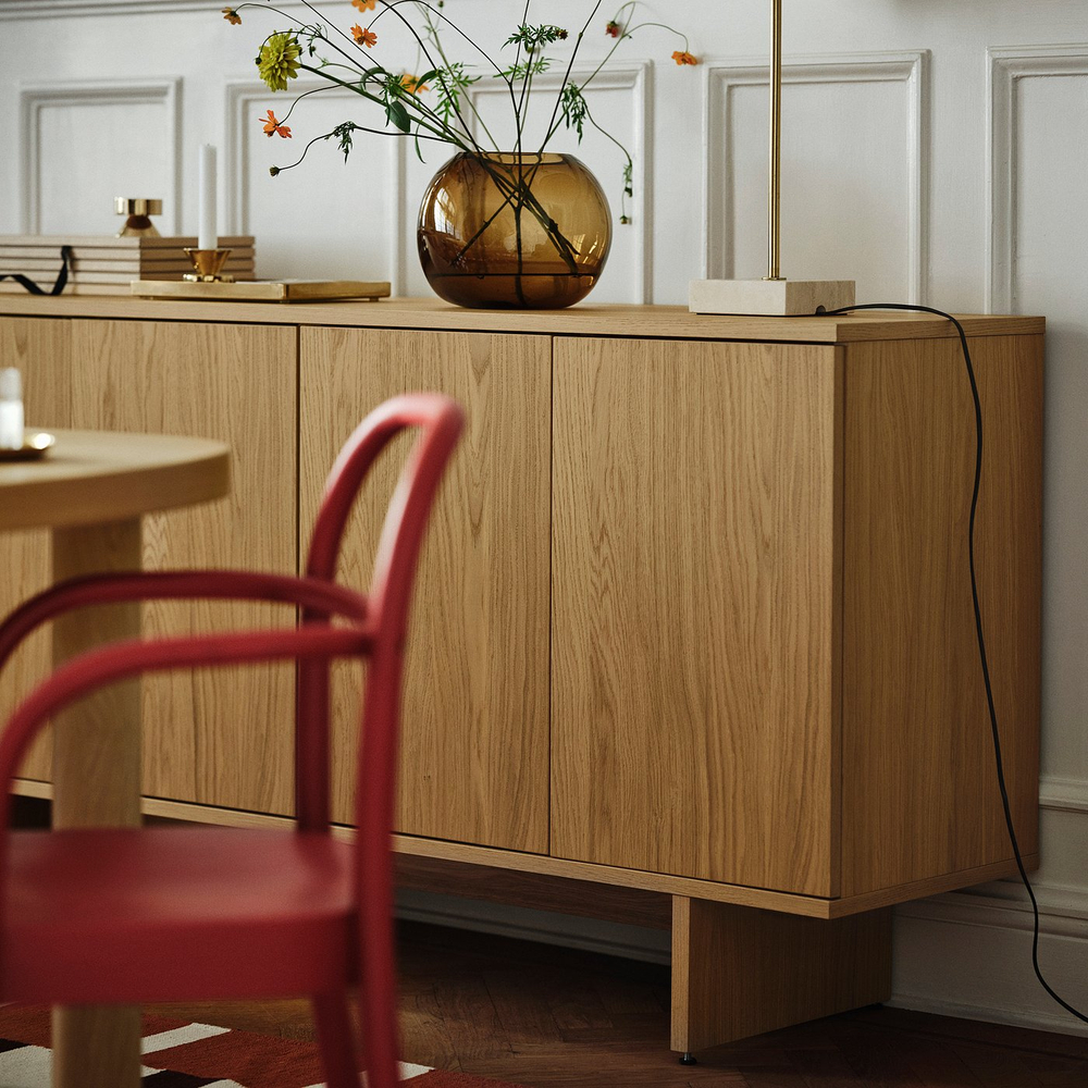 IKEA STOCKHOLM  (ИКЕА СТОКХОЛМ)  -  2025 Ваза - коричневая 20 см