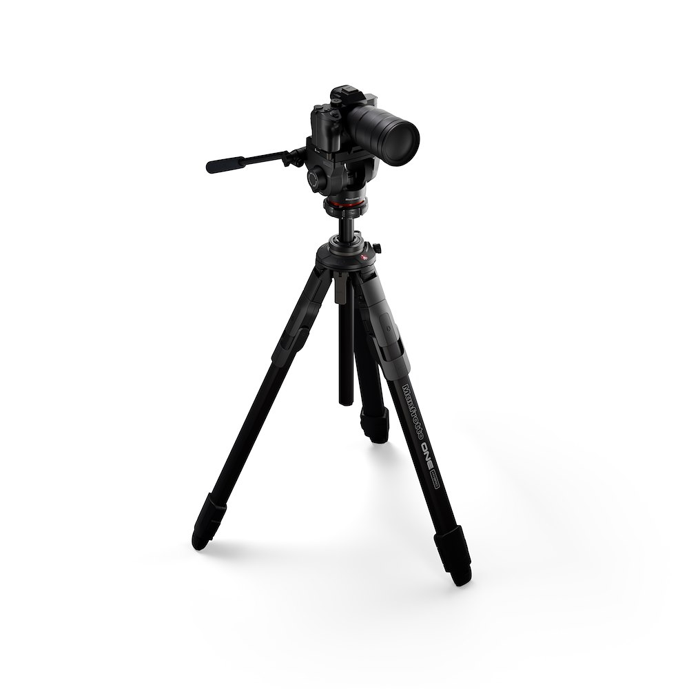 Видеоштатив Manfrotto MKONEA-500X ONE алюминиевый с головой 500X черный
