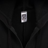 Ромпер на молнии с длинными штанинами "Bb team black"