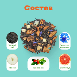 Чай черный Сочный грейпфрут