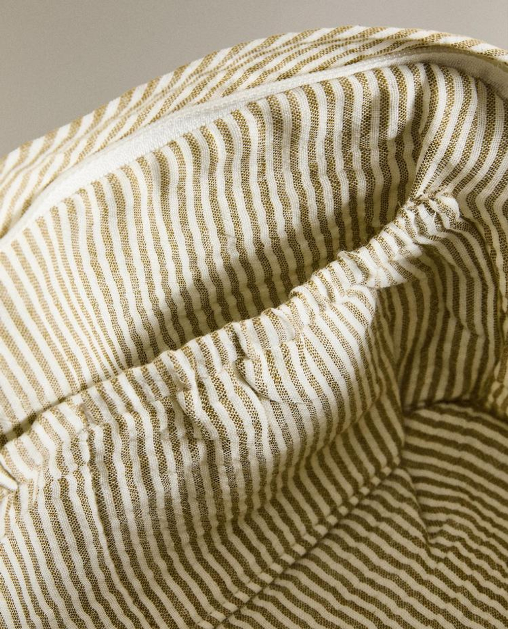 ZARA HOME ДЕТСКАЯ ХЛОПКОВАЯ КОСМЕТИЧКА, ЗЕЛЕНЫЙ