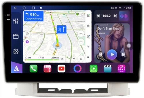 Магнитола для Opel Astra J 2010-2015 - FarCar S500-TS10 монитор 9.5" QLED на Android 14, Быстрая, CarPlay, 4G SIM-слот
