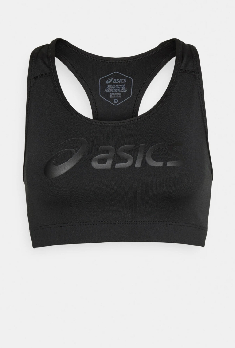 ASICS, CORE LOGO BRA, PERFORM. BLACK/ PERFORMANCE BLACK, WOMEN, XS