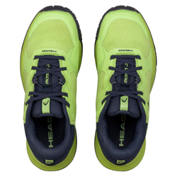 Юниорские кроссовки для падела Head Motion Padel — lime/navy
