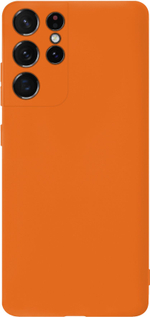 Мягкий Soft Touch чехол из силикона для SAMSUNG GALAXY S21 ULTRA с бархатной подкладкой