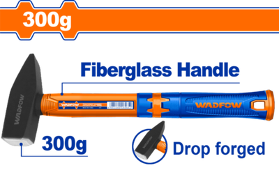 Молоток слесарный 300 гр (6/36) WADFOW WHM1303