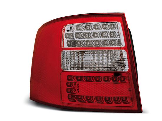 Задние фонари red white led для Audi A6 C5 avant