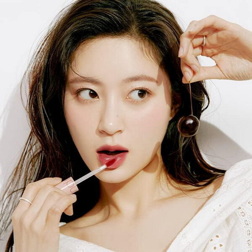 Сочный стойкий глянцевый тинт для губ Rom&Nd Juicy Lasting Tint #24 Peeling Angdoo, 5.5гр