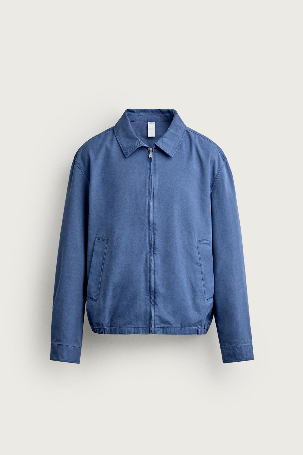 КУРТКА REGULAR FIT ИЗ ВАРЕНОГО ХЛОПКА — ZARA