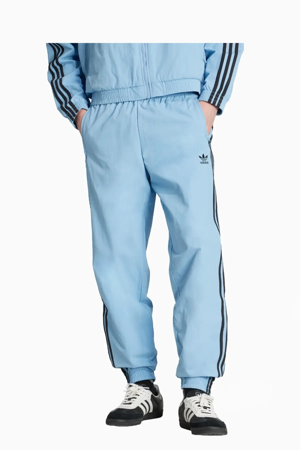 Штаны adidas Adicolor Woven Firebird - голубой