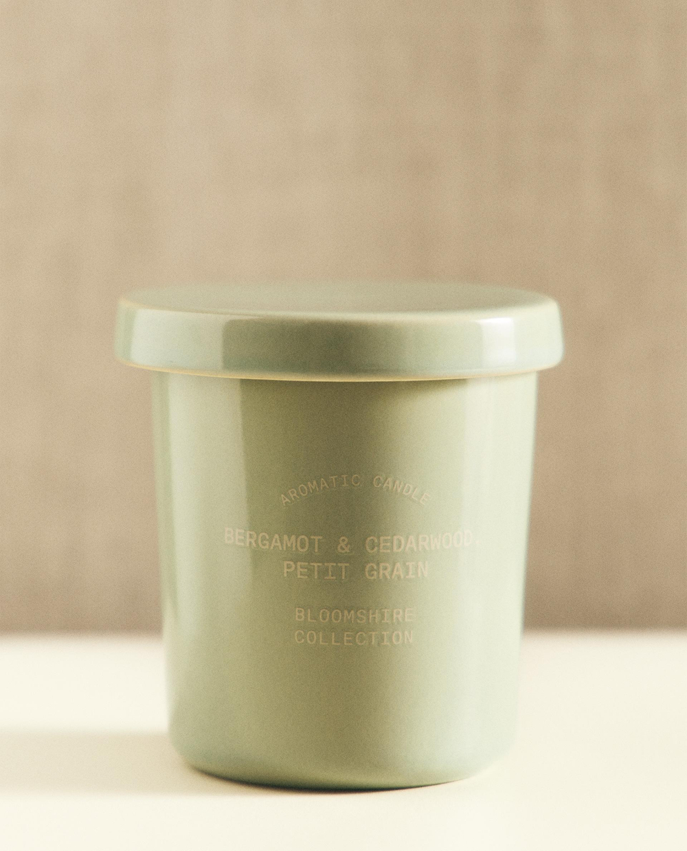 Свеча ароматическая Bergamot & Cedarwood 170 г Zara Home, фото 3