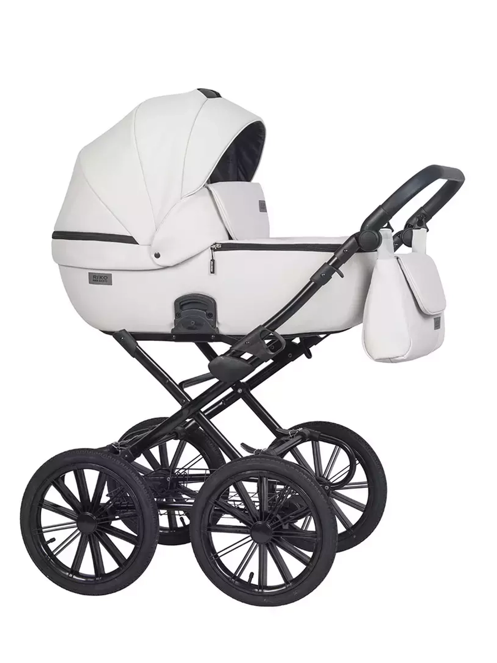 Коляска  MONTANA ECCO Prestige (2 в 1) (RIKO BASIC) 11 White (белый)
