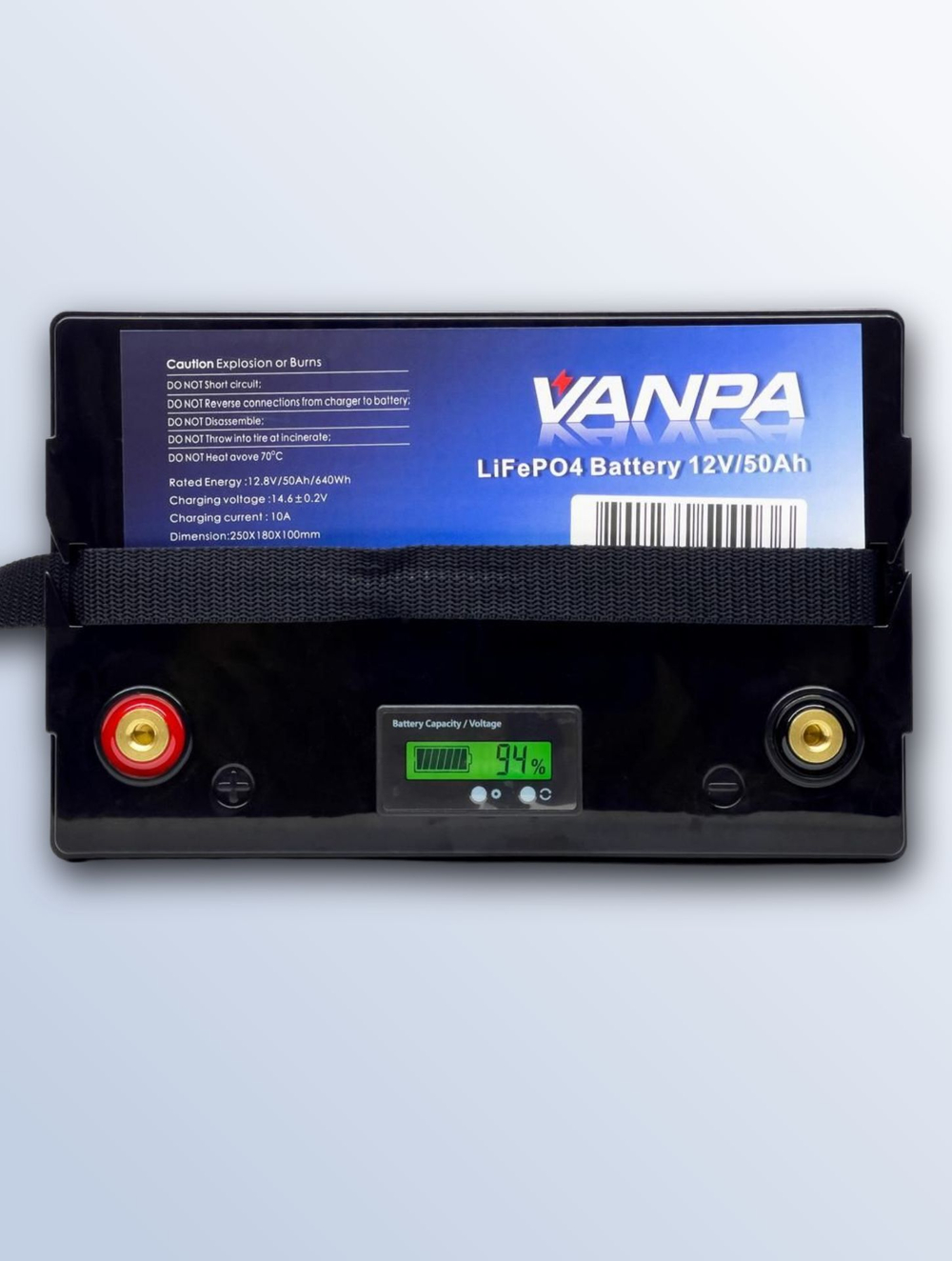 Аккумулятор Lifepo4 VANPALIFE 12V 50Ah (12V 50A)