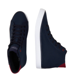 Кроссовки TH HI VULC STRIPES MESH Tommy Hilfiger - темно-синий(FM0FM04948)
