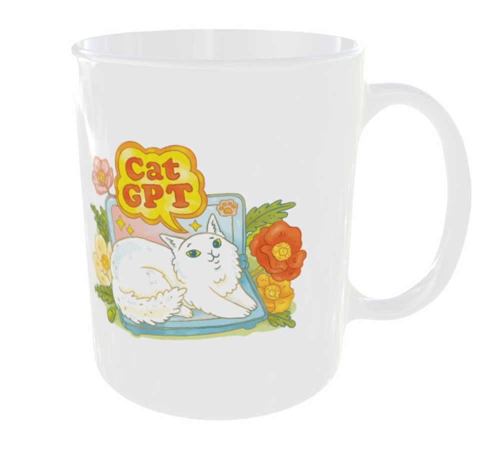 Кружка "Cat GPT"