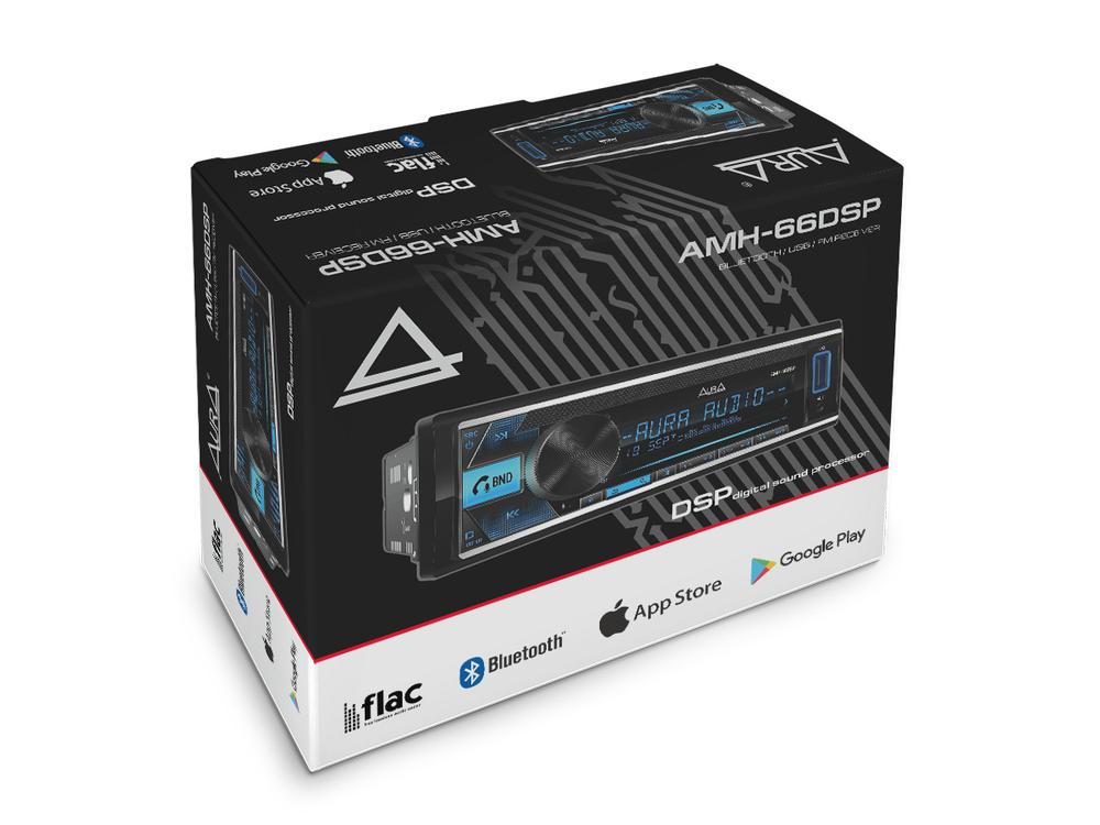 Головное устройство Aura AMH-66DSP - BUZZ Audio