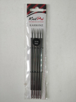 Knit Pro Karbonz чулочные спицы 15см