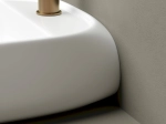 Раковина подвесная Ceramicanova Источник (Fonte) с отверстием под смеситель 420x425x145, белый, CN5052