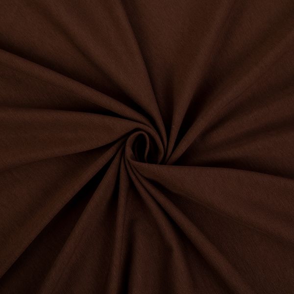 Кулирка 150±5 г/м², 40/1 Comp.Penye FULL LYC, 170 см / 5 метров, 98 шоколад/chocolate, Gamma GCM