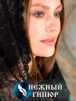 Церковный платок на голову для храма
