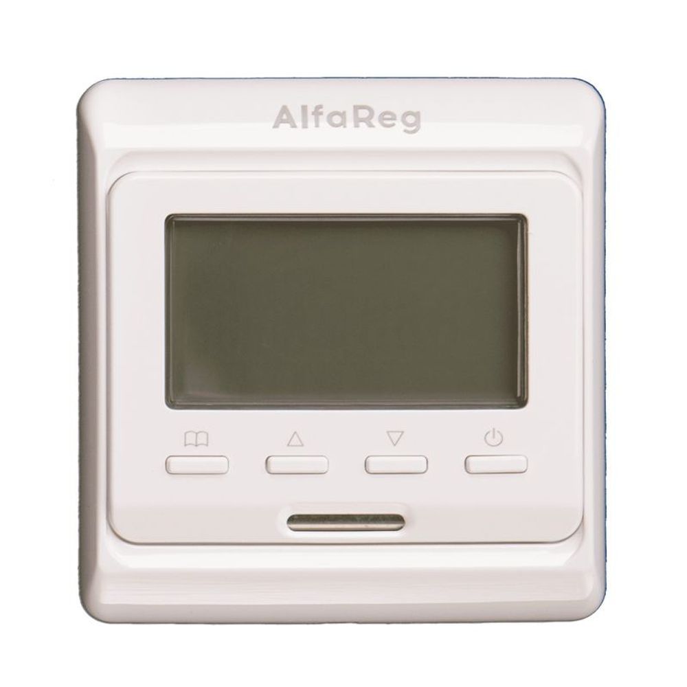Терморегулятор Alfareg E-51.716 Wi-Fi программируемый белый Терморегулятор Alfareg E-51.716 Wi-Fi программируемый белый