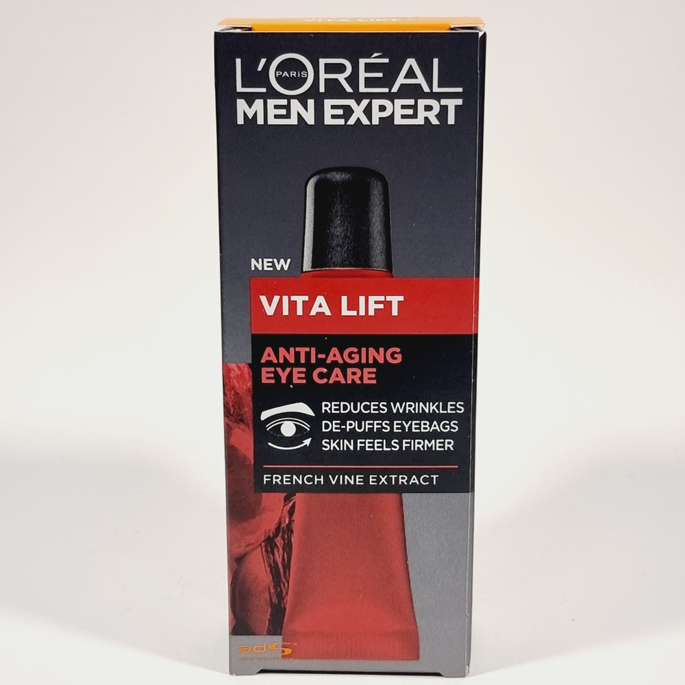Антивозрастной гель для глаз мужской Vita Lift Anti-age 50 мл (Франция)