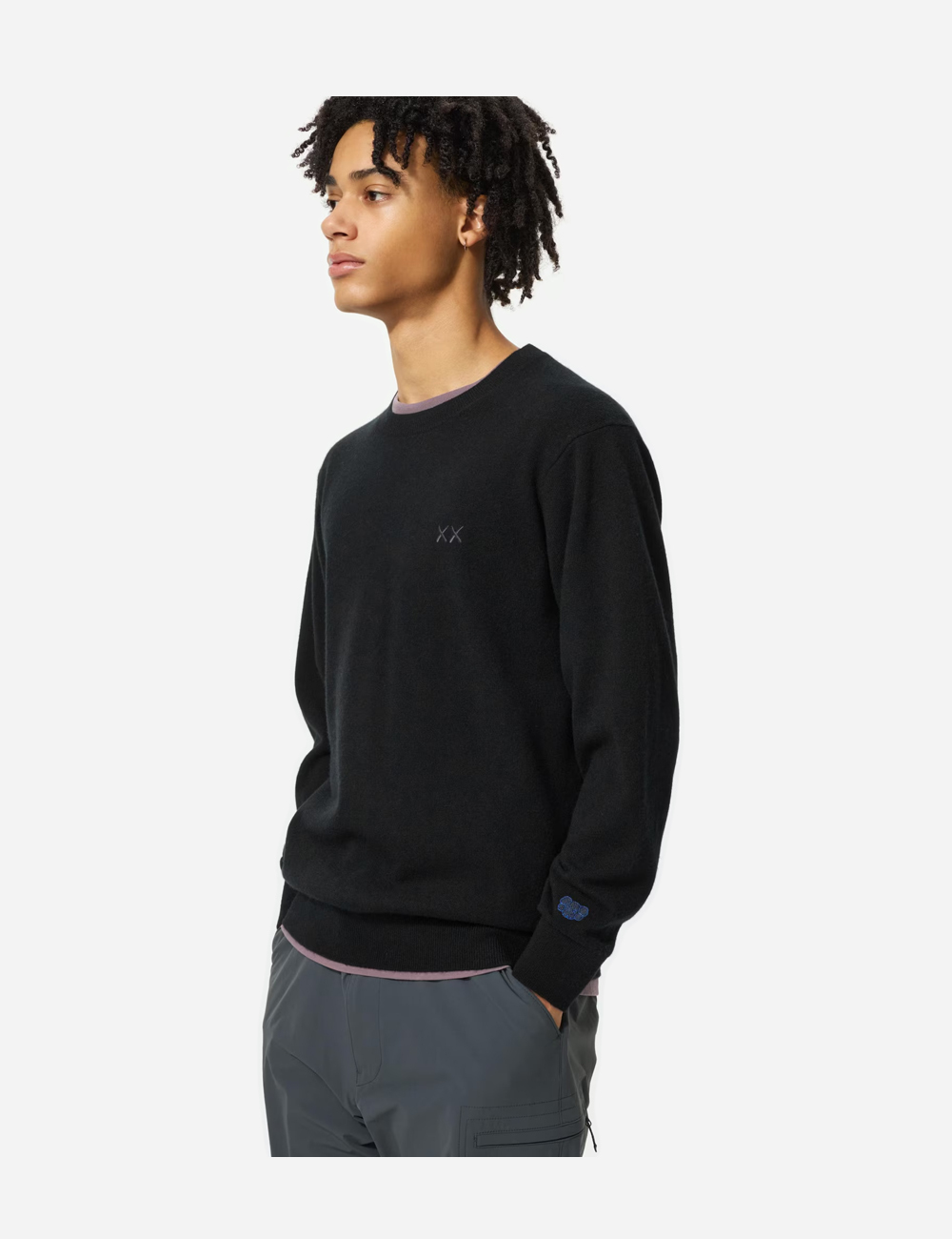 UNIQLO x KAWS Cashmere Sweater "Black"