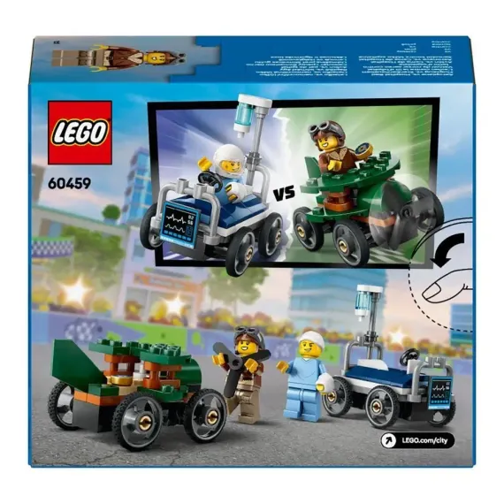 LEGO Constructor City Airplane vs. Hospital Bed