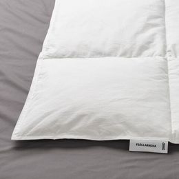 Полутороспальное одеяло IKEA FJALLARNIKA (ФЬЕЛЛАРНИКА), Зимнее, Всесезонное, Стеганое, Белый, 150х200 см