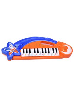 Игрушка музыкальная Синтезатор Звёздный зайка (8859B)