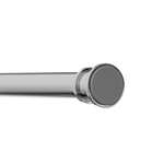 Карниз для ванной хром глянцевый 1,10*-2,00 см  Элеганте (Elegante) IDDIS  RSC0120i14 без колец
