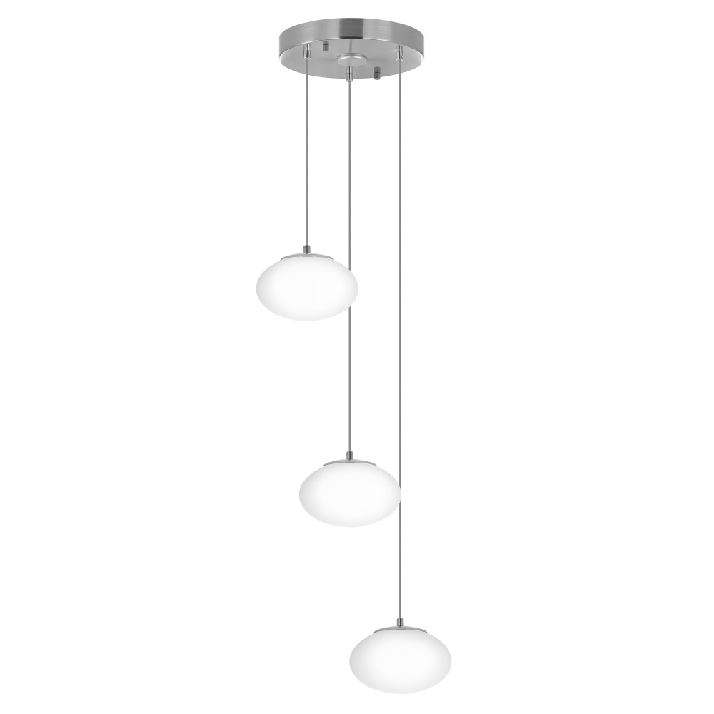 Citilux ATMAN CL226A031 LED RGB Умная каскадная люстра Матовый Хром