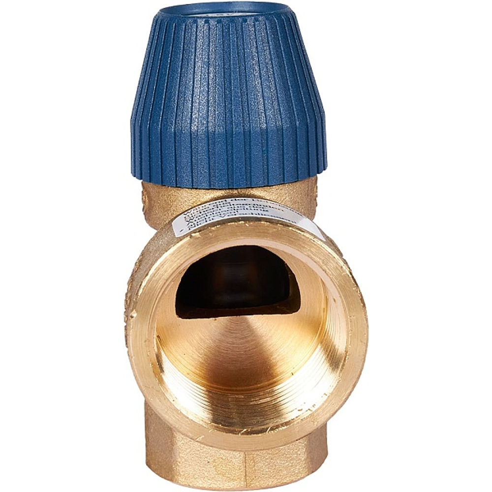 Клапан предохранительный STOUT SVS-0030 - 3/4", сброс 1" (ВР, Рн 8 бар, для систем водоснабжения)