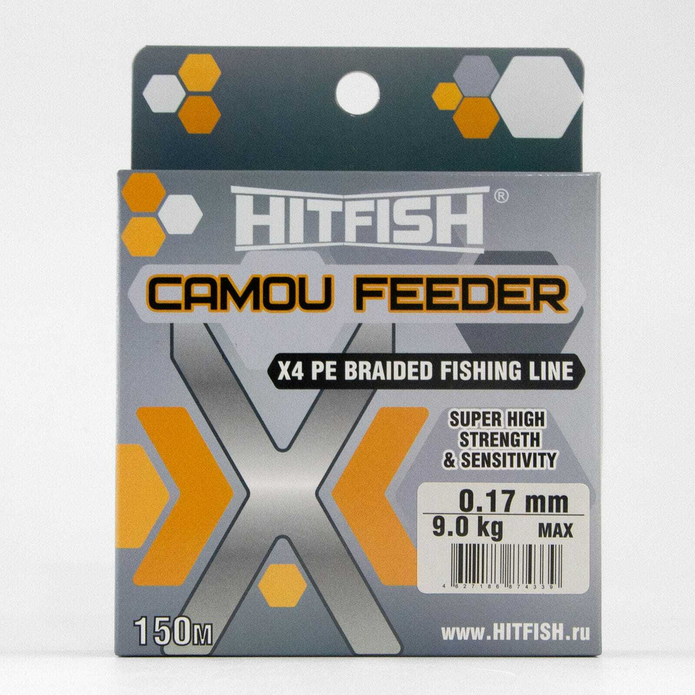 Плетенка Hitfish X4 Camou Feeder (150м)