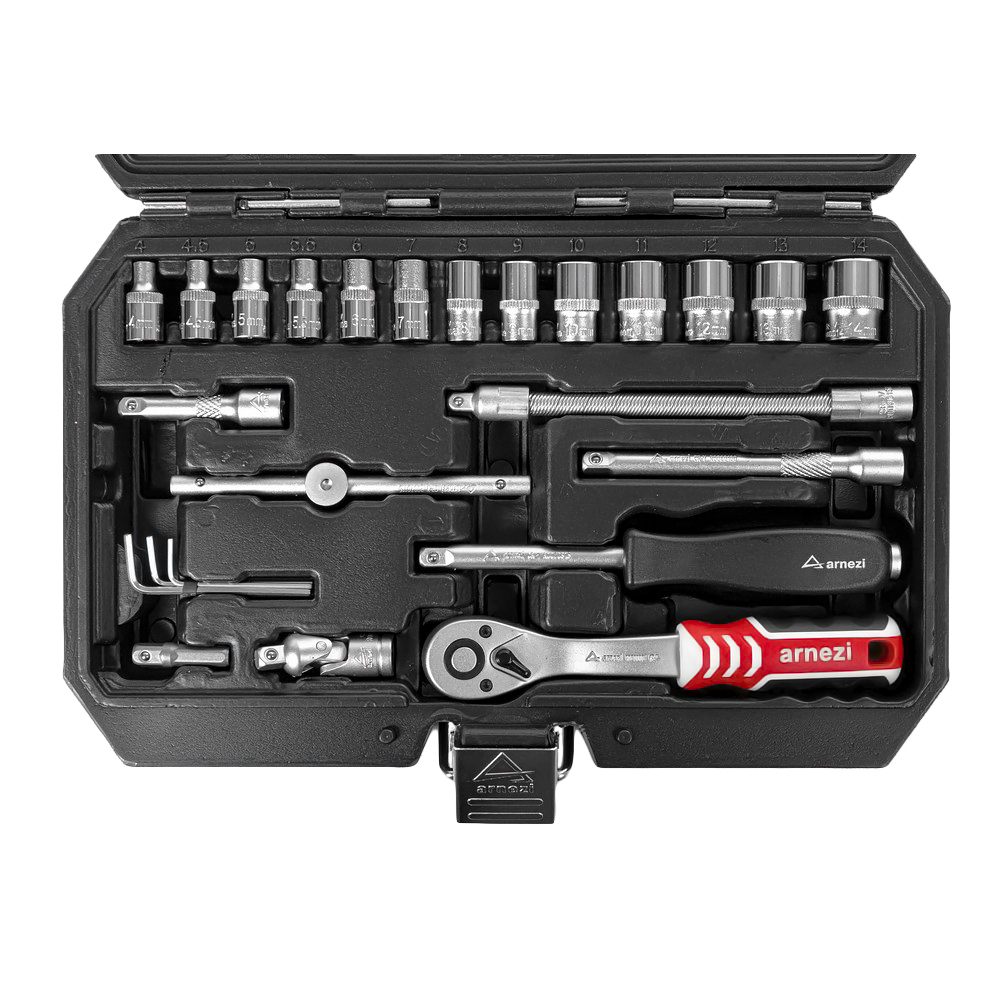 Набор инструментов 46 пр. 1/4"DR ARNEZI R0900046