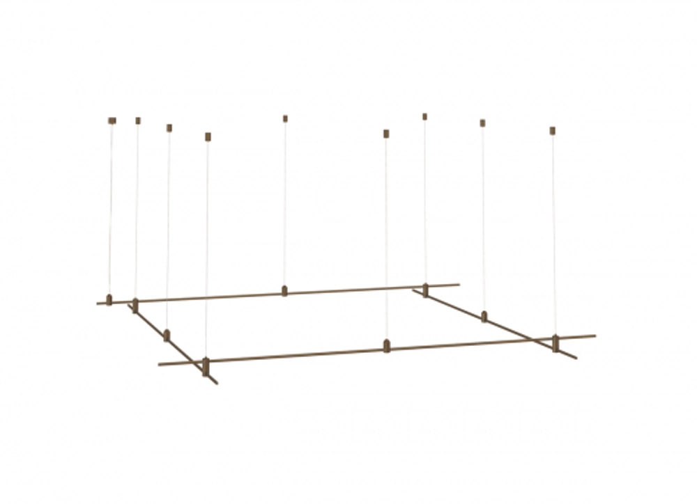 Donolux Magnet Modular System «CODE 1.2»,  L2000хL2000хH95-3000 мм (высота регулируется),  DC24V,  подв