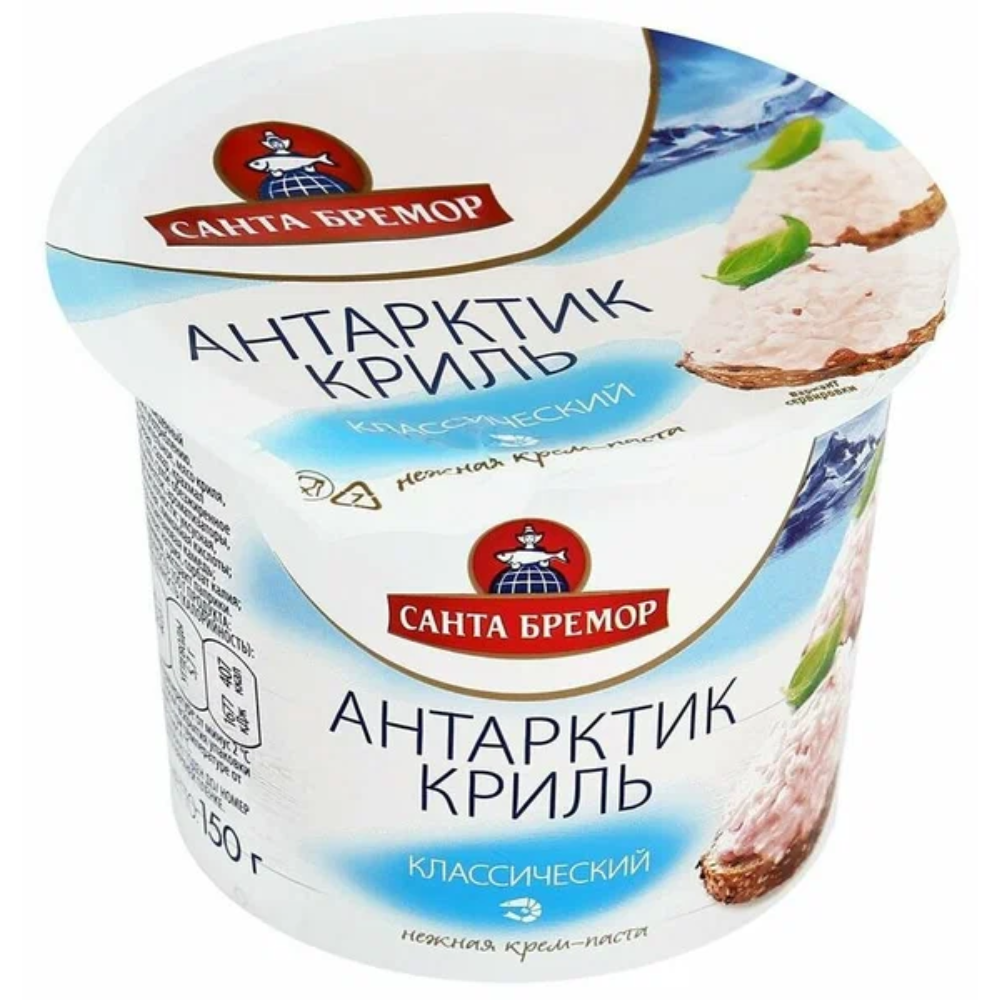 Паста Антрактик Криль Санта Бремор Классическая 150 гр