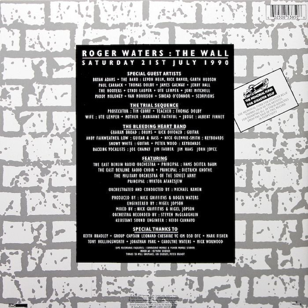 Roger Waters — The Wall (2LP)