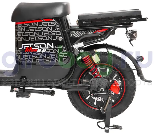 Электроскутер Jetson Monster Titan 2.0 1200W (60V/30Ah) железофосфатная АКБ фото №7