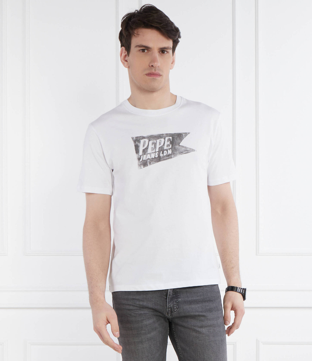 Футболка Pepe Jeans London - белый(PM509401)