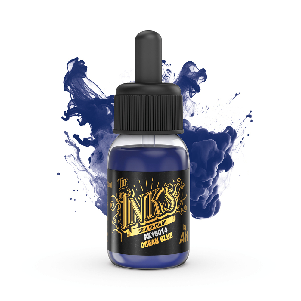 AK Interactive The INKS - Ocean Blue
