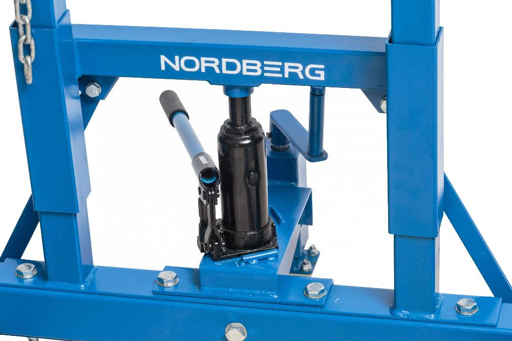 Тележка гидравлическая для снятия/установки колёс, г/п 680 кг NORDBERG N31007