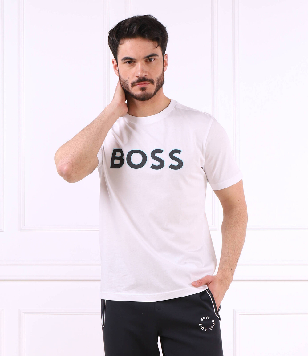 Футболка Tee 1 BOSS GREEN - белый(50488793)