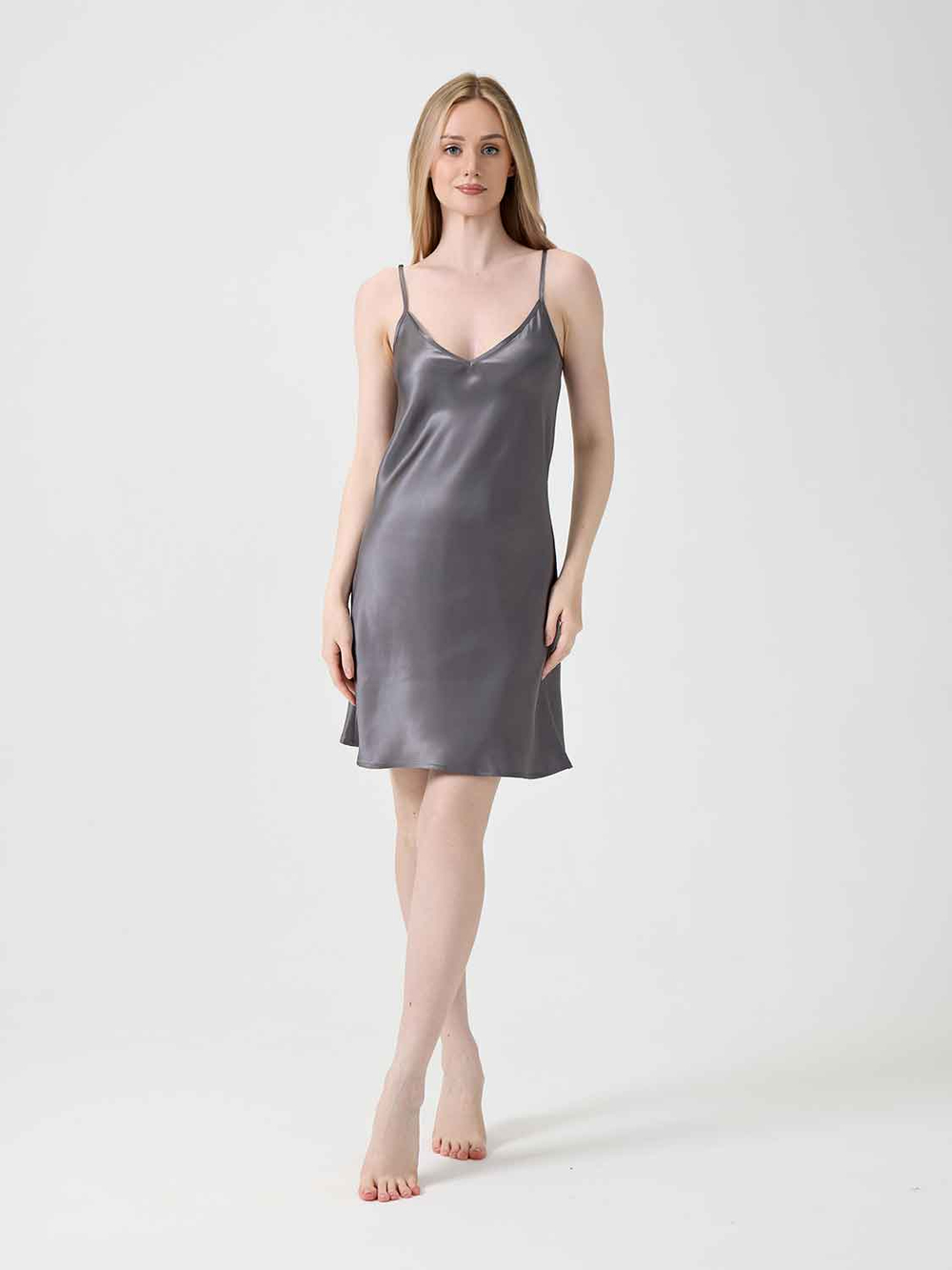 Ночная сорочка OnSilk Jacliene mini Серый
