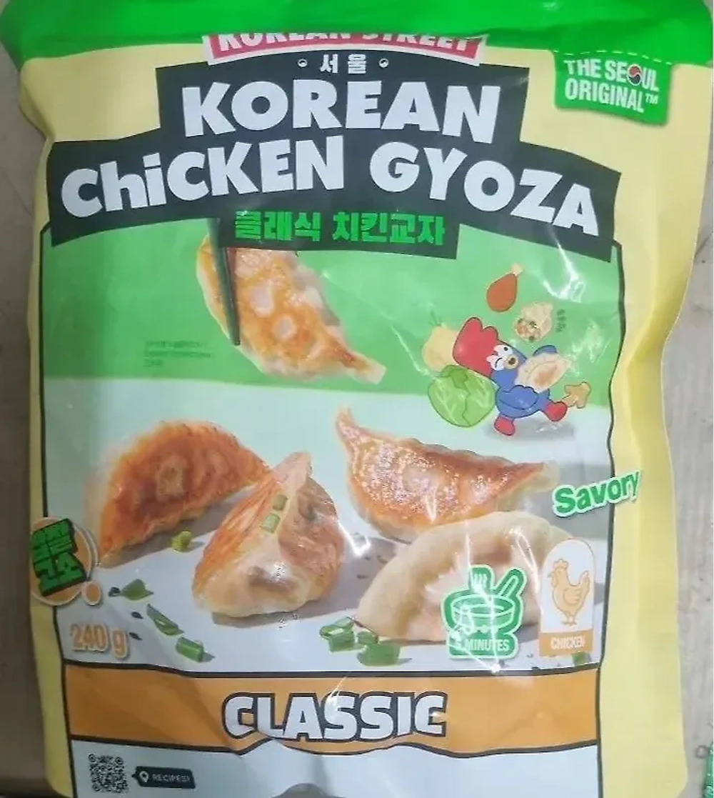 Дамплинги Korean Street с курицей 240 г