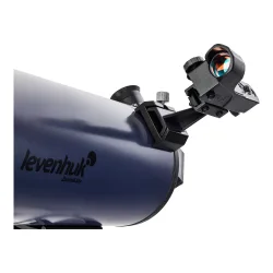 Телескоп Levenhuk New Skyline PRO MAK 102/1300 SQ2 - крупный план искателя с красной точкой Red Dot