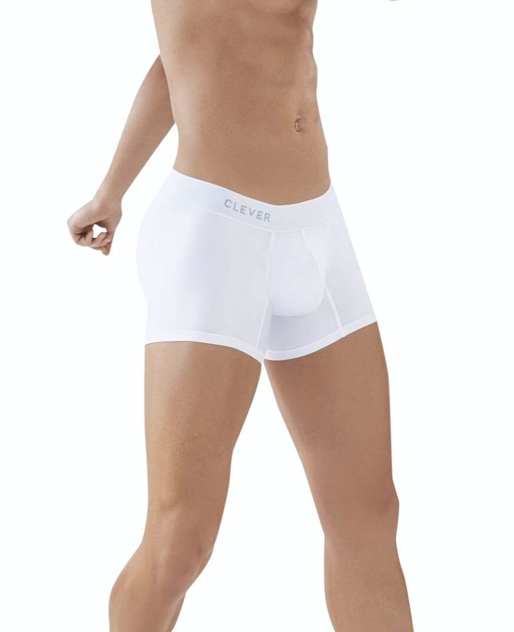 Белые мужские трусы-боксеры Classic Match Boxer (Размер: L) (Цвет: белый)