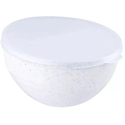 Миска с крышкой Granite 3л (белый)